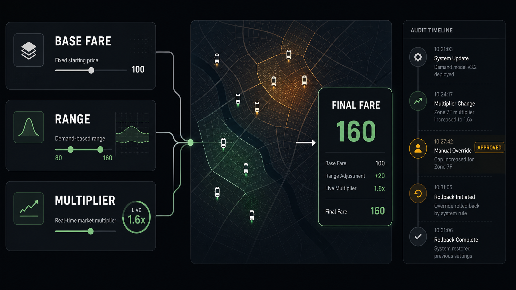 Marketplace pricing operating system project visual
